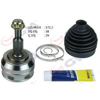 AKS KAFASI DIŞ ÖN TRANSPORTER T5 2.5 TDI 04-10 AXD 38x29x63 172.5mm