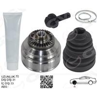 AKS KAFASI ÖN SAĞ/SOL BMW F20 F22 F30 F32 F33 F34 F36 E84 70MM