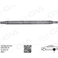 AKSMİLİARKA SOL INCE KISA 840mm MERCEDES SPRINTER B906 . VW CRAFTER 30-35-50 Z:26-29