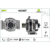ALTERNATÖR 12V 150A TRANSIT V348-V347 2.2 TDCI 11 14 TRANSIT V363 14 17 RANGER 2.2 TKE 11