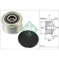 ALTERNATÖR KASNAĞI CLIO II-MGN-KNG-SCENIC K4M-K4J-K9K-F4P 6 KANAL RULMANLI AYARLI