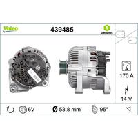 ALTERNATÖR SARJ DINAMOSU 12V 170A BMW M47 M57 E60 E63 E64 E65