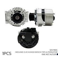 ALTERNATÖR SARJ DİNAMOSU 12V 98A MEGANE CLIO KANGO BOSCH TIPI