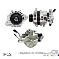 ALTERNATÖR SARJ DİNAMOSU KOMPLE MITSUBISHI L300 2.5L 4D56 8v P15 92-03 12V 65A ÇİFT KASNAK - VA KUMLU