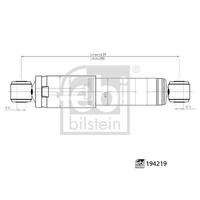 AMORTİSÖR ARKA AKS CİTROEN-FIAT-PEUGEOT