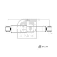 AMORTISOR ARKA GAZLI MERCEDES VITO W639 03>