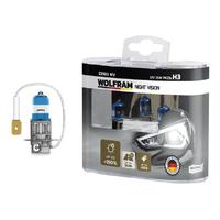 AMPUL 12V H3 55 PK22s NIGHT VISION 150 FAZLA 20 BEYAZ IŞIK