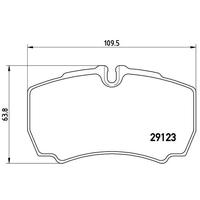 ARKA BALATA DAILY 02-11 TRANSİT 3.2 TDCI 11-14 2.4TDCI 06-14 DAILY 02-11