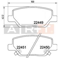ARKA BALATA FIAT EGEA 16&gt; 1.3D MTJ 1.4 1.6E-TORQ 1.6D MTJ