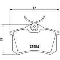 ARKA BALATA FLUENCE-MEGANE II-III-P207-P308-P307-PARTNER-BERLINGO-C2-C3-C4-CROSSLAND- BORA-PASSAT 97>GOLF IV-V-POLO 87x52.9x17