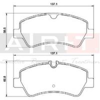 ARKA BALATA FORD TOURNEO CUSTOM-TRANSIT CUSTOM 2.2 TDCI 12 &gt; KABLOSUZ