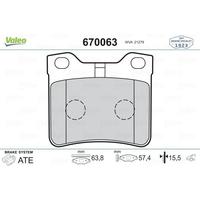 ARKA BALATA P406 1.6-1.8-2.0-2.1 TDİ 95-04 607 00