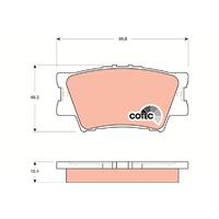 ARKA BALATA TOYOTA RAV 4 2.0 2.0VVTİ 2.0D-4D 2.2D-4D 06 12 CAMRY 06-11