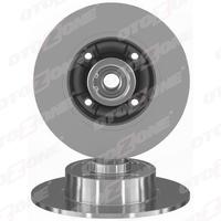 ARKA FREN AYNASI RENAULT MEGANE II 02&gt; MODUS 04&gt; CLIO III 05&gt; 240x82.5x4DELİK RULMANLI ABS SENSÖRLÜ