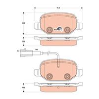 ARKA FREN BALATASI ALFA ROMEO MITO 09> FIAT LINEA 09> 1.3JTD 1.4TJET 1.6JTD