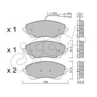 ARKA FREN BALATASI FIAT DUCATO-JUMPER-BOXER-MOVANO 21 2.2D MTJ