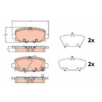 ARKA FREN BALATASI JEEP COMPASS 16>