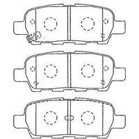 ARKA FREN BALATASI NISSAN QASHQAI J10 07 13 X-TRAIL 07 13 JUKE 10 RENAULT KOLEOS 08