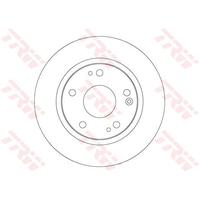 ARKA FREN DİSKİ DOLU TİP HONDA CIVIC 1.6L R16B2 SEDAN FC5 kasa 16- / CIVIC 1.5L L15B7 FK7 kasa 17- 260 çap x 5 bijon - Takım disk fiyatıdır