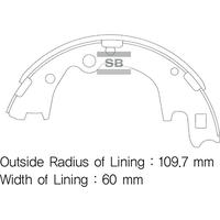 ARKA KAMPANA PABUÇ BALATA HYUNDAI H-1 2.5L D4CB LİBERO kamyonet 01-