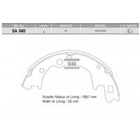 ARKA KAMPANA PABUÇ BALATA KIA K2500 2.5L D4BH TCI 00-