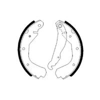ARKA PABUÇ BALATA COMBO 84-92 -CORSA A 84-93 -KADETT 83-92 200x29 GS6214