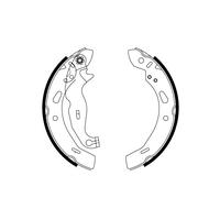 ARKA PABUÇ BALATA FIESTA VI 1.25-1.4-1.6TDCİ 08 MAZDA 2 1.3 1.4 1.5 1.6MZR 08 200x32