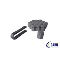 BİJON KAPAĞI KÖMÜR METALİK 19X27mm ASTRA J - K. INSIGNIA B. ZAFIRA 20 ADET 220644