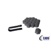 BİJON KAPAĞI KÖMÜR METALİK 22X21mm INSIGNIA- A 20 ADET 220644