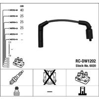 BUJİ KABLOSU CHEVROLET KALOS 1.2L 05-&gt; / AVEO 1.2L 03-&gt; RC-DW1202