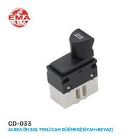 CAM AÇMA ANAHTARI FIAT ALBEA SOL KAPI SOL CAM TEKLİ - SÜRÜCÜ