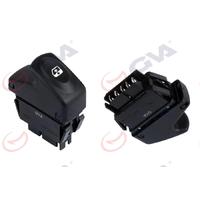 CAM AÇMA ANAHTARI SOL MEGANE I-CLIO II 98-05 5 FİŞ-TEKLİ