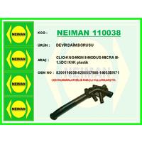 DEVİRDAİM BORUSU CLIO-KNG-MGN II-MODUS-MICRA III-1.5DCI K9K plastik