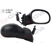 DIŞ DİKİZ AYNASI SAĞ C3 02 ELEKTRİKLİ ISITMALI KONVEKS 3 FİŞ VM-501ER