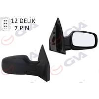 DIŞ DİKİZ AYNASI SAĞ CLIO 06 ELEKTRİKLİ ISITMALI SENSÖRLÜ KONVEKS 7 FİŞ VM-6136EHSR