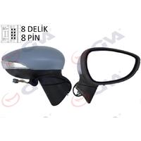 DIŞ DİKİZ AYNASI SAĞ FIESTA 08 ELEKTRİKLİ ISITMALI KATLANIR SİNYALLİ 8 FİŞ VM-6313EBR