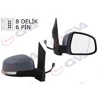 DIŞ DİKİZ AYNASI SAĞ FOCUS II 08-11 ELEKTRİKLİ ISITMALI SİNYALLİ KÖR NOKTALI ASTARLI 6 FİŞ VM-6304EHPAR