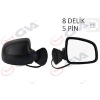 DIŞ DİKİZ AYNASI SAĞ LOGAN SW-MCV 08 ELEKTRİKLİ ISITMALI KONVEKS 5 FİŞ VM-6801EHR