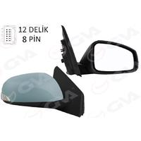 DIŞ DİKİZ AYNASI SAĞ MEGANE-FLUENCE 08 ELEKTRİKLİ ISITMALI SİNYALLİ KATLANIR ASTARLI KONVEKS 9 FİŞ VM-6138EBR
