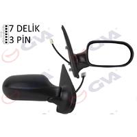 DIŞ DİKİZ AYNASI SAĞ PALIO WEEKEND 02 ALBEA 05 ELEKTRİKLİ ISITMALI KONVEKS 3 FİŞ VM-6155ER