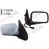 DIŞ DİKİZ AYNASI SAĞ POLO 94 ELEKTRİKLİ ISITMALI KONVEKS 5 FİŞ VM-184R
