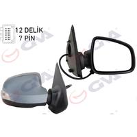 DIŞ DİKİZ AYNASI SAĞ SYMBOL-SANDERO 13 ELEKTRİKLİ ISITMALI SİNYALLİ ASTARLI KONVEKS 7 FİŞ VM-6129EHPSR