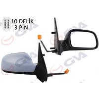 DIŞ DİKİZ AYNASI SAĞ XSARA 03 ELEKTRİKLİ ISITMALI ASTARLI KONVEKS 3 FİŞ VM-6146EPSR