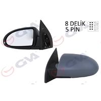 DIŞ DİKİZ AYNASI SOL ACCENT ERA 06 ELEKTRİKLİ ISITMALI ASTARLI KONVEKS