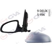 DIŞ DİKİZ AYNASI SOL ASTRA J 09 ELEKTRİKLİ ISITMALI ASTARLI ASFERİK 5 FİŞ VM-973EHPAL
