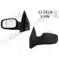 DIŞ DİKİZ AYNASI SOL CLIO 06 ELEKTRİKLİ ISITMALI ASFERİK 5 FİŞ VM-6136EHAL