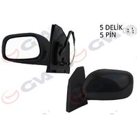 DIŞ DİKİZ AYNASI SOL COROLLA 02 ELEKTRİKLİ ISITMALI KONVEKS 5 FİŞ VM-277EHL