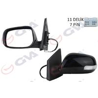 DIŞ DİKİZ AYNASI SOL COROLLA 10 ELEKTRİKLİ ISITMALI KATLANIR SİNYALLİ ASTARLI ASFERİK 7 FİŞ VM-6264NEBAL