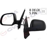 DIŞ DİKİZ AYNASI SOL DOKKER-LODGY 12 ELEKTRİKLİ ISITMALI KONVEKS 5 FİŞ VM-6803EHL