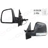 DIŞ DİKİZ AYNASI SOL FIAT DOBLO 11 > MEKANİK - DESENLİ - SİNYALLİ